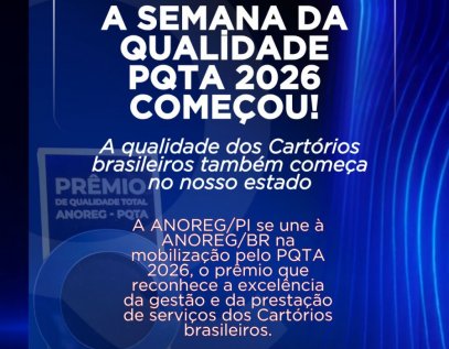 Semana da Qualidade PQTA 2026